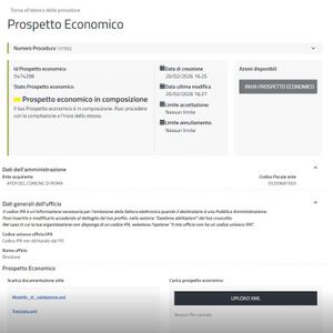 Composizione Prospetto economico